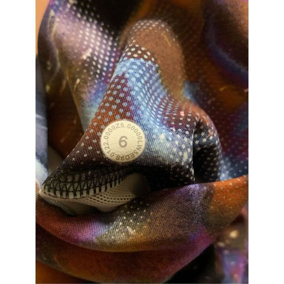 Lululemon, Power Thru Leggings, Size 6, Multicolored, Used & Great Condition. - Picture 7 of 10